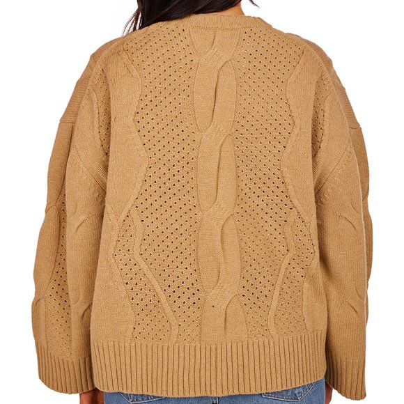 AERON Mariska Sweater - Beige Camel - Picture 4 of 5